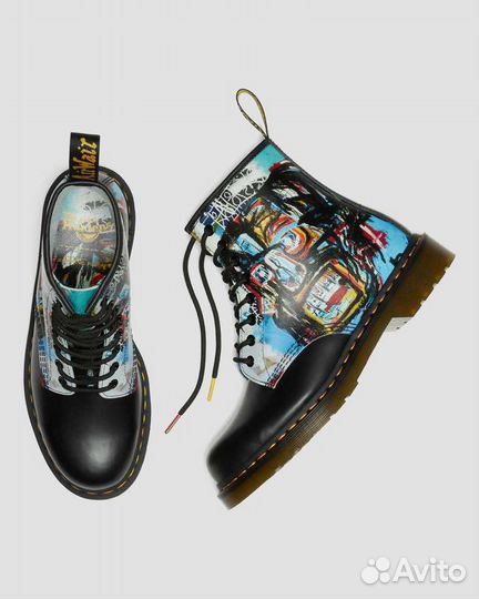 Dr. Martens x Jean-Michel Basquiat 1460 'Untitled'