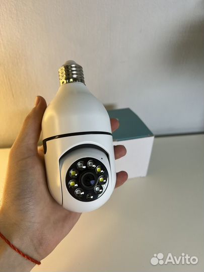 Камера видеонаблюдения wifi лампочка