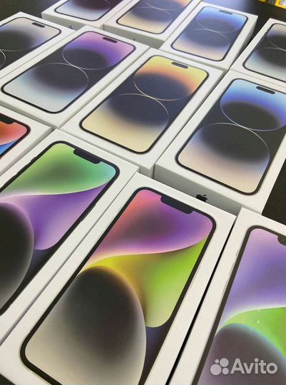 Муляж в коробке айфон 14 про макс все цвета