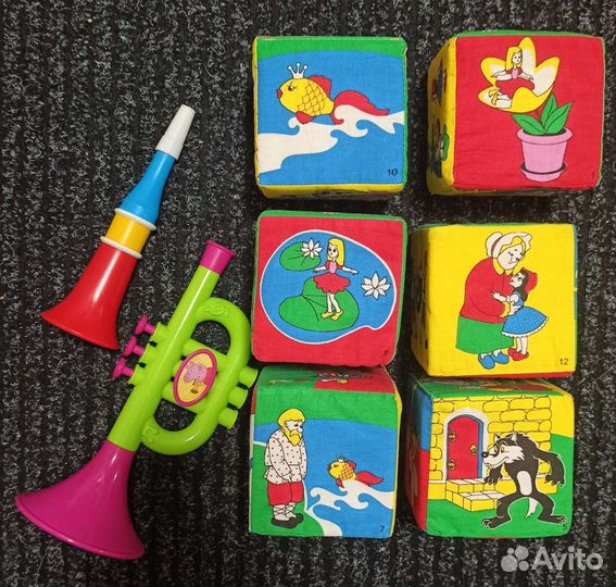 Детские развивающие игрушки (пакетом)