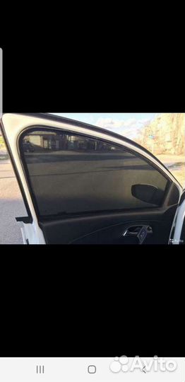 Каркасные шторки на поло седан