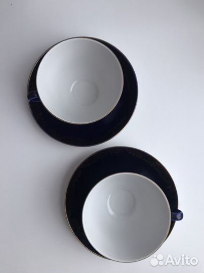 Набор столовой посуды чайная пара лфз СССР