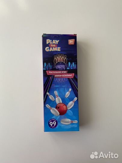 Настольная игра мини-боулинг Play the Game бу