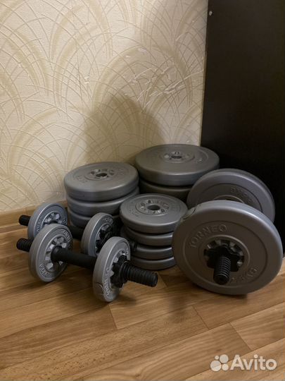 Набор разборных гантелей Torneo