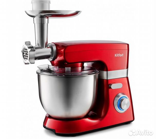 Планетарный миксер «2 в 1» Kitfort кт-1398-1 красн