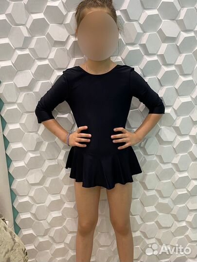 Гимнастический купальник и джазовки