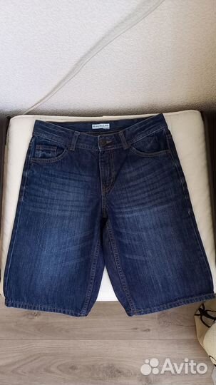 Продам шорты джинсовые Kiabi, 158-164 см,б/у