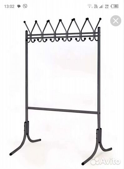 Вешалка напольная 18 крючков