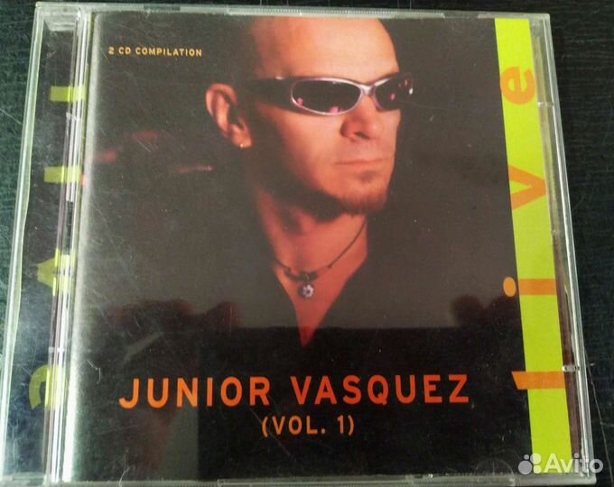 Junior Vasquez Live Vol. 1 house 2cd usa