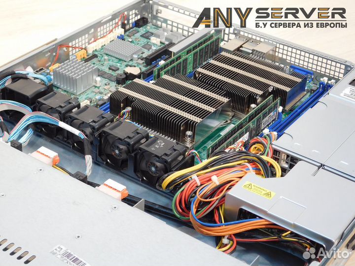 Сервер Supermicro 1028R 2x E5-2697v3 256Gb 8SFF