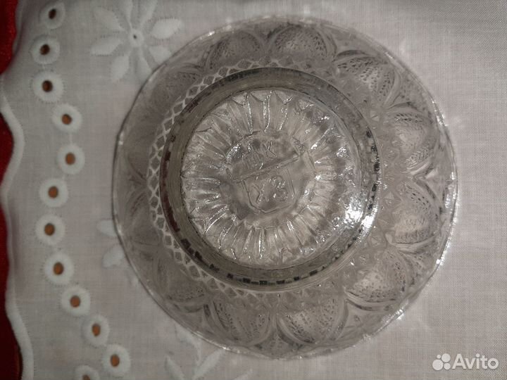 Розетка стекло для варенья СССР