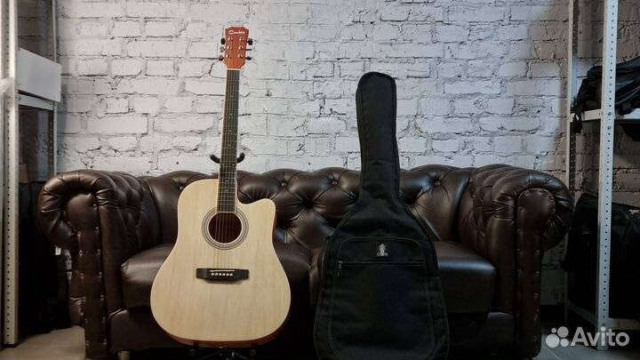 Акустическая гитара с Чехлом (Индонезия)