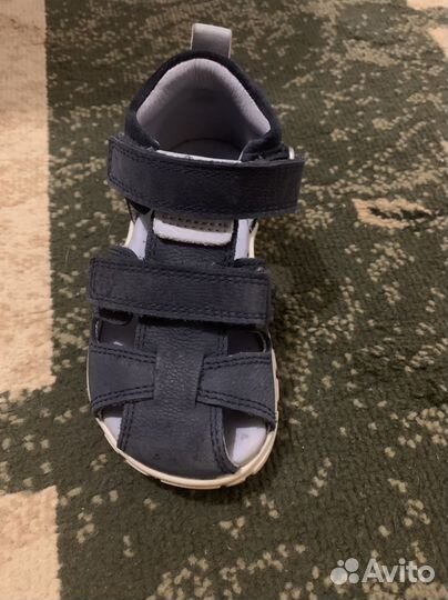 Сандалии ecco для мальчика 24 размер