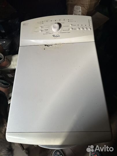 Стиральная машина вертикальная Whirlpool