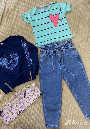 Вещи пакетом на девочку