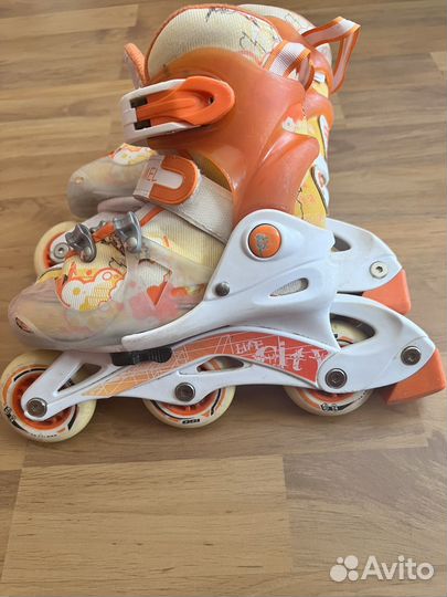 Комплект роликовые коньки раздвижные 26-29р