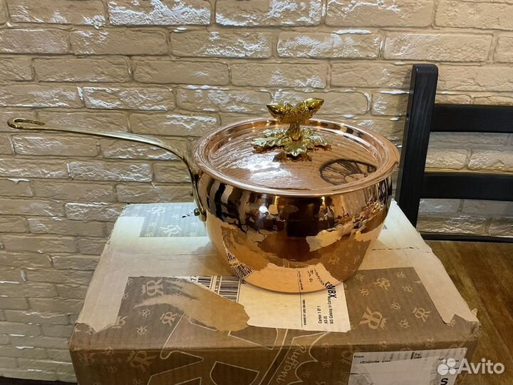 Медный соусник Ruffoni histori decor