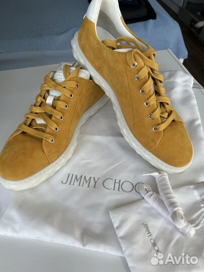 Кеды женские кожаные jimmy choo