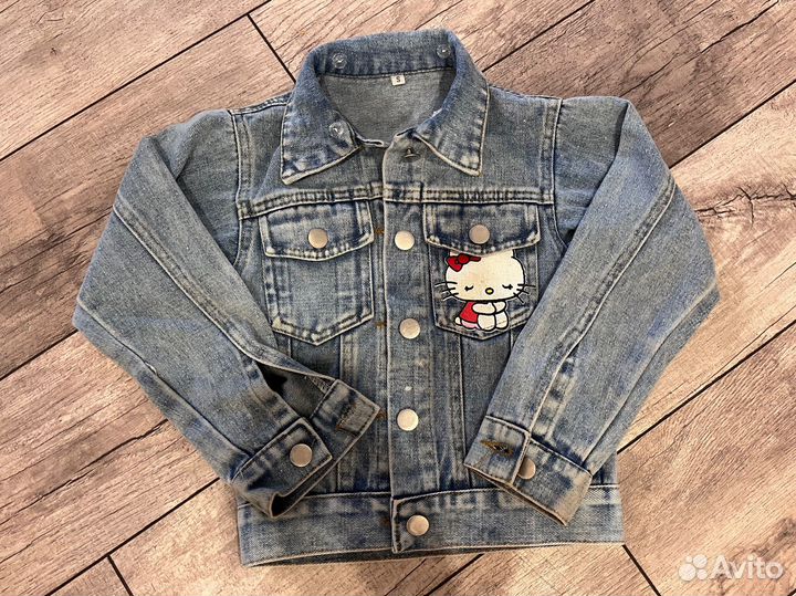 Джинсовая куртка детская