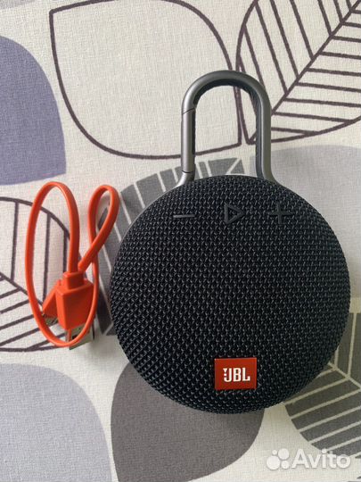 Портативная колонка jbl clip 3 black