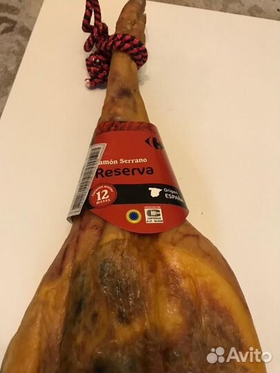 Хамон Серрано Резерва на кости 12мес