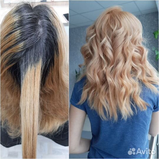 Окрашивание волос