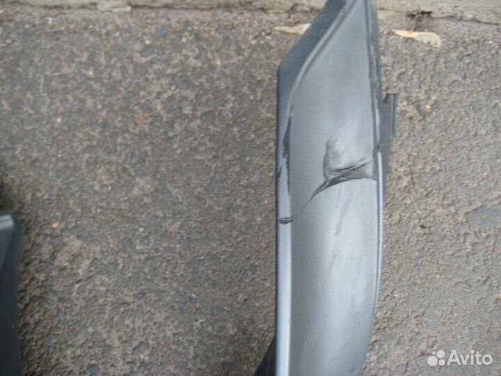 Юбка заднего бампера s-line audi a5 sportback