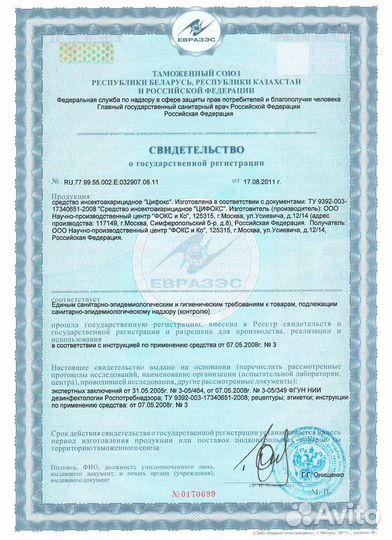 Обработка от клещей