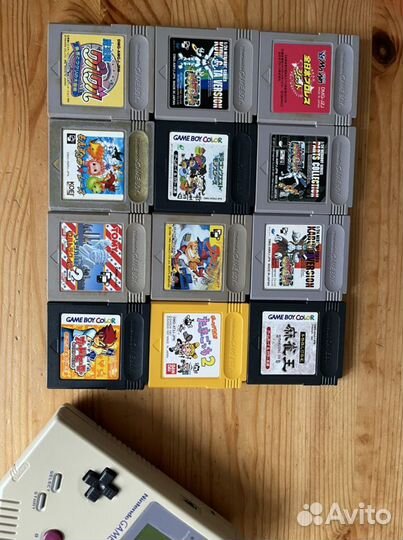 Игры на gameboy и Color картриджи