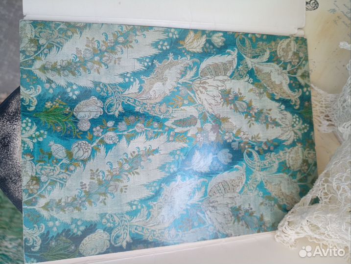 Набор открыток Французские шелковые ткани 18в