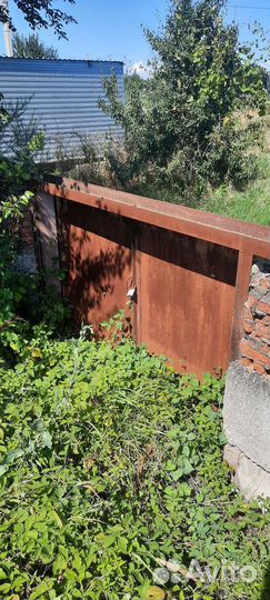 Ворота гаражные металлические