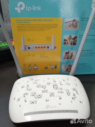 Модем и wi-fi роутер Tp-link TD-W8961N