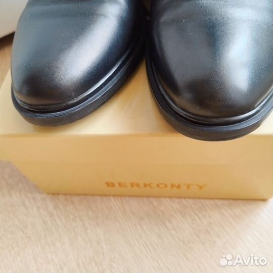 Полусапожки 38 нат.кожа новые