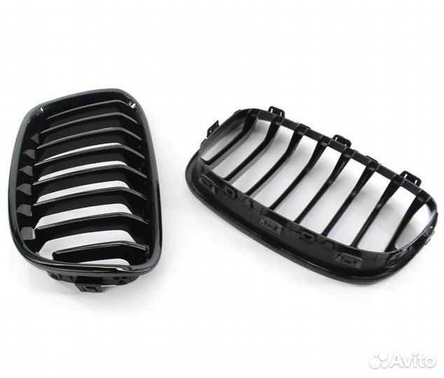BMW F20 дорест решетки радиатора одинарные