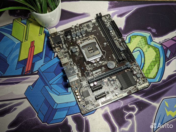 Материнская плата Gigabyte s1151 H110M-S2H