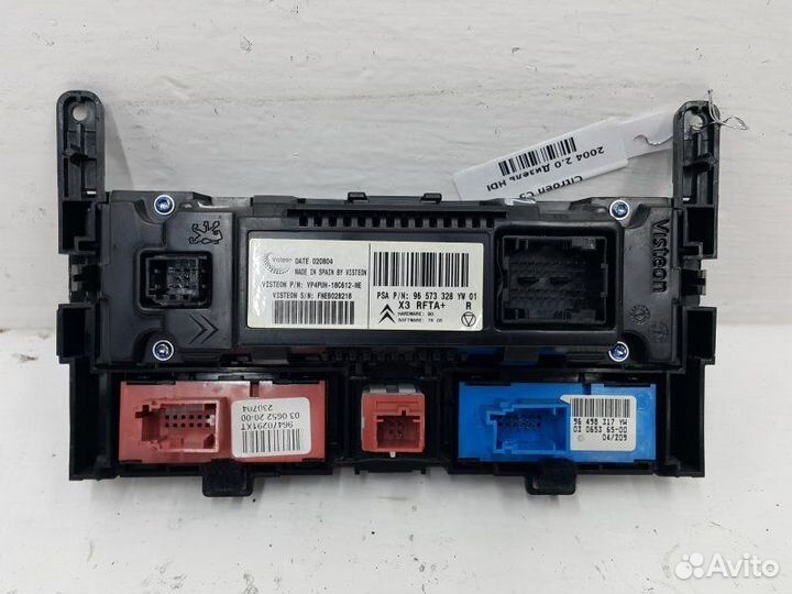 Блок управления печки/климат-контроля