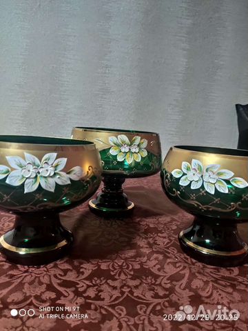 Чешское богемское стекло (Bohemia), Смальта. Лепка