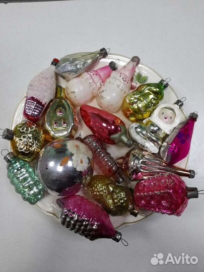 Елочные игрушки СССР