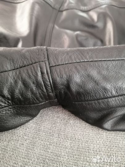 Брюки кожаные