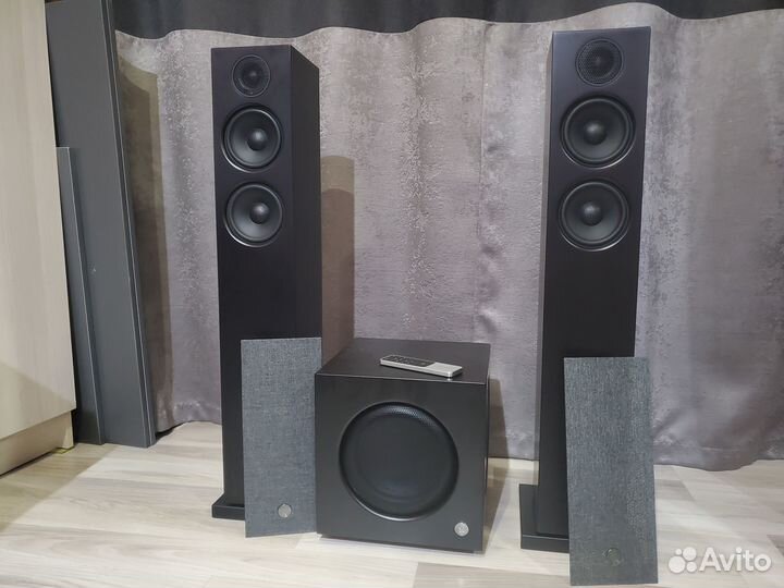 Напольная акустика Audio Pro A38 и сабвуфер SW-10