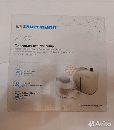 Sauermann si-27 дренажная помпа 4 шт