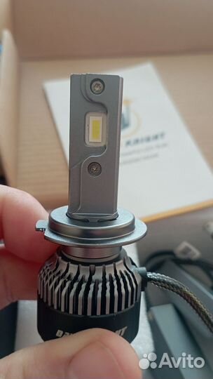 LED лампочки в ближний дальний свен h7