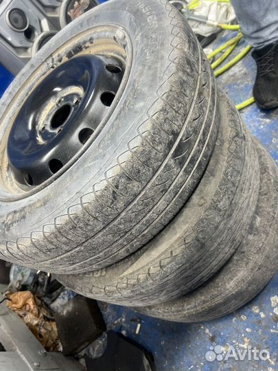 Летняя резина с дисками r15