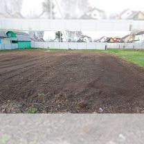 Вспашка земли минитрактором, газон под ключ, Александров