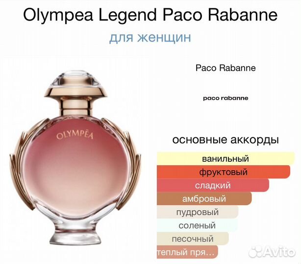 Paco rabanne Olympea Legend