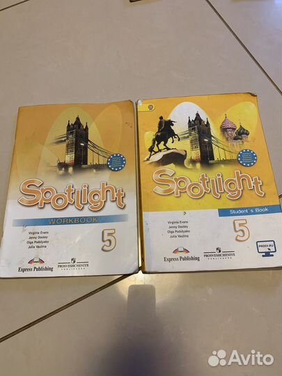 Учебник и рабочая тетрадь по анлийскоиу языку