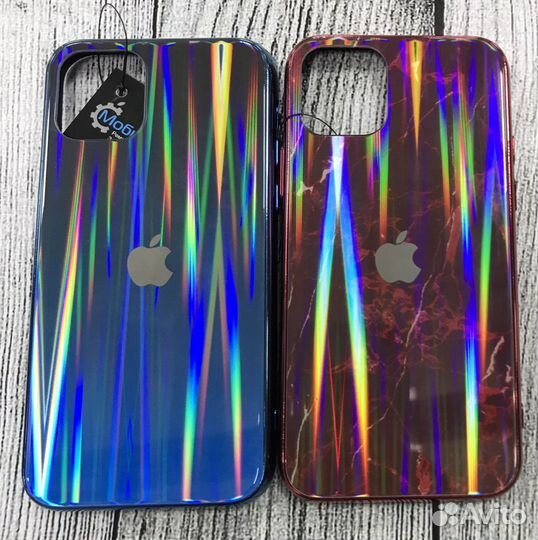 Стеклянный чехол для iPhone 11 Pro