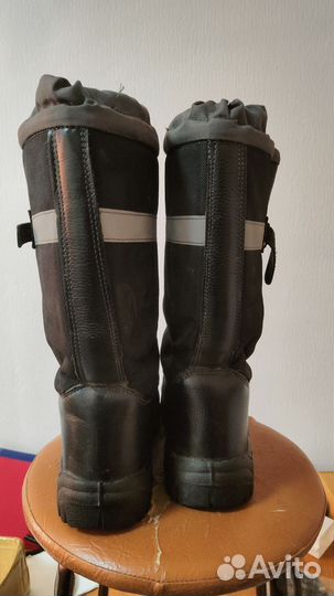 Сапоги комбинированные зимние