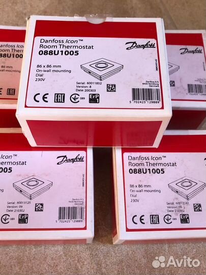 Дисковой комнатный термостат 230Вт