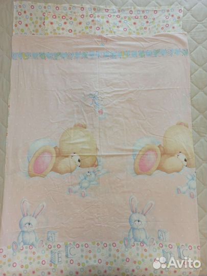 Милое постельное бельë в детскую кроватку